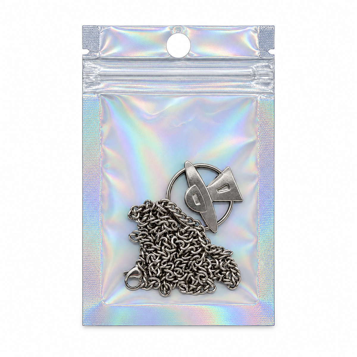 Iptamenos Discos Necklace Silver