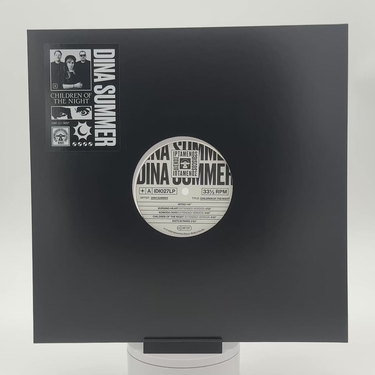 Dina Summer - Children Of The Night (IDI027) Transparent 12"