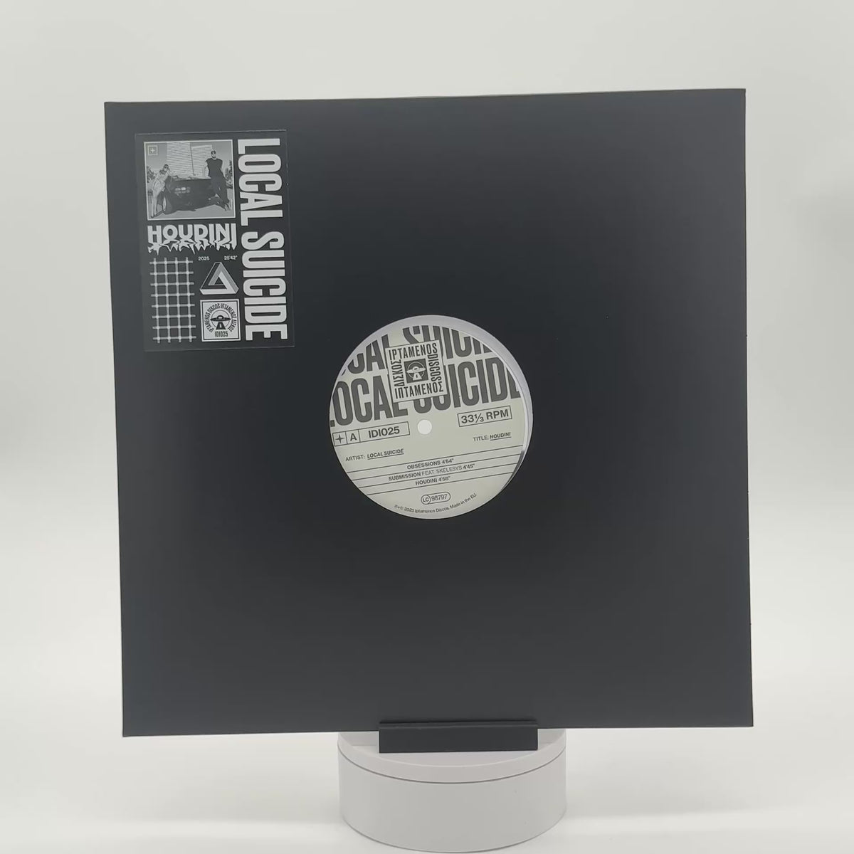 Local Suicide - Houdini EP (IDI025) 12"