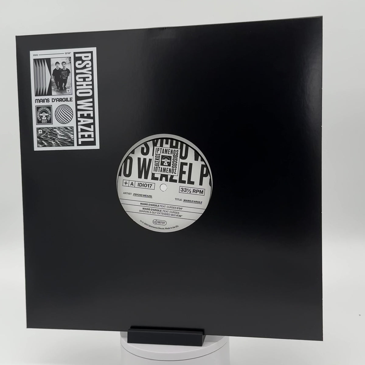 Psycho Weazel - Mains d'argile (IDI017) 12"