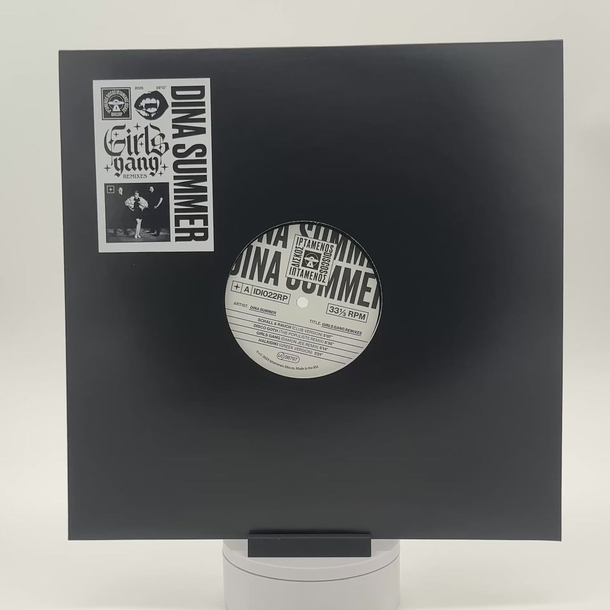 Dina Summer - Girls Gang - Remixes (IDI022) 12" (Repress)
