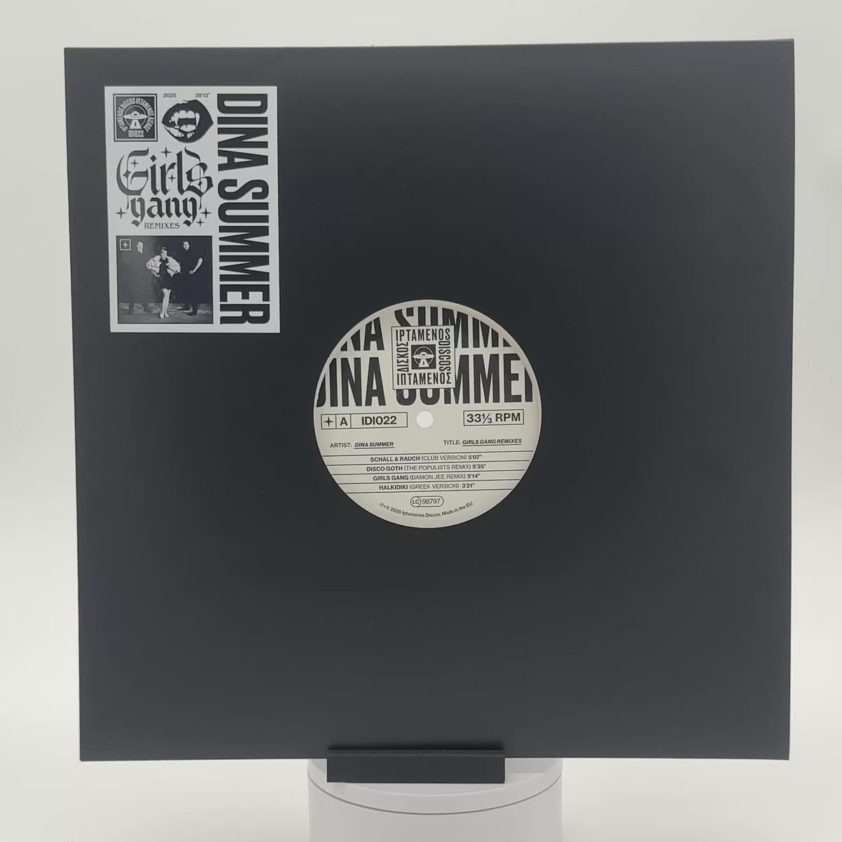 Dina Summer - Girls Gang - Remixes (IDI022) 12"
